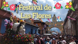 FESTIVAL DE LAS FLORES La Antigua Guatemala 2023 [upl. by Molli]