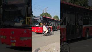 Speedo bus service in Lahore lahorevideo ytshortvideo shortvideo [upl. by Eanrahs]