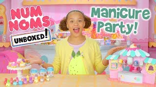 UNBOXED  Num Noms  Episode 6 Num Noms Manicure Party with PolishIt Noms [upl. by Nosredneh]