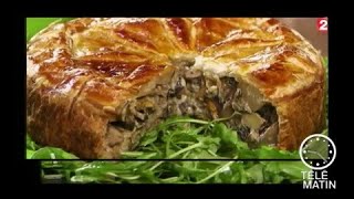 Gourmand  Tourte aux champignons [upl. by Gnuhc]