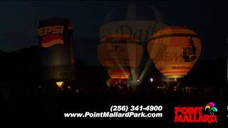 Balloon Glow at the Alabama Jubilee Point Mallard Decatur [upl. by Kowalski]