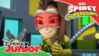 Marvel Spidey y su superequipo Arañas pequeñitas  Disney Junior Oficial [upl. by Gnot]