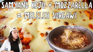 SAMYANG KEJU  MOZZARELLA  TELUR  MIE DARI SURGA [upl. by Zachery]