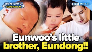 Eunwoos little brother Eundong The Return of Superman  Ep4842  KBS WORLD TV 230702 [upl. by Emee620]