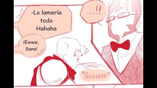 Baño de Kétchup ❤ Fontcest  Sansby  Grillby x Sans  Sans x Papyrus ❤ [upl. by Deppy395]