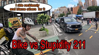 Bike vs Stupidity 211 [upl. by Madid]