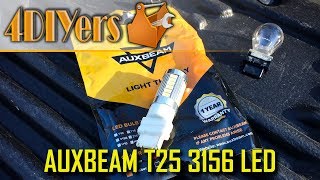 Review Auxbeam T25 3156 LED Bulbs [upl. by Ahsotal]