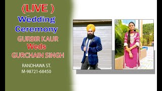 030124 WEDDING DAY SHOOT BY RANDHAWA ST9872168450 [upl. by Norihs956]