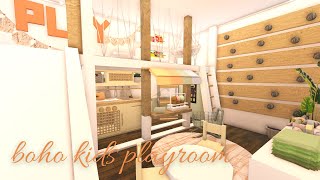 Bloxburg boho kids playroom for favexave [upl. by Zeugirdor]