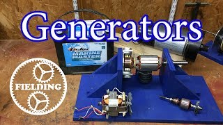 How Motors Work for Beginners Episode 2 The Generator and Universal Motor 033 [upl. by Icnarf]