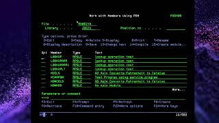 IBMi AS400 LookupLT Built in Function in RPGLE [upl. by Rennob]