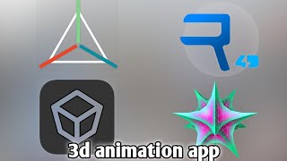 Top 3 best 3D Animation app for android devices Prisma3D Reconn 4d 3DModeling app [upl. by Atikel962]