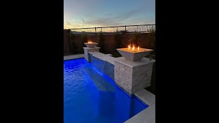 AZ Fire Bowls Backyard Transformation [upl. by Ellehcyar]