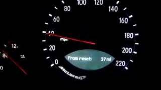 Mercedes Mclaren SLR 40mph on Acceleration [upl. by Eliathas731]