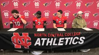 North Central College Postgame Press Conference Dec 7 2024 vs Hope College [upl. by Nosreip]