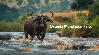 Uganda  Murchison Falls  White Nile River [upl. by Audrye]