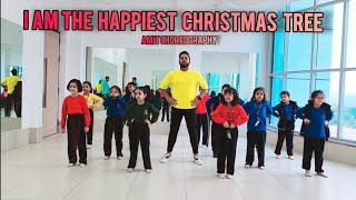 I Am The Happiest Christmas Tree  Kids Dance On Christmas Song  Choreography by Amit [upl. by Rekoob180]