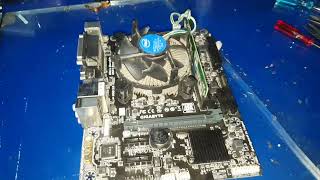 Gigabyte GAH110MDS2 power problem on and off Repair [upl. by Hirsh]