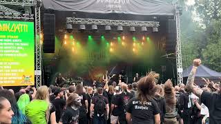 Ensiferum Live  Saarihelvetti Viikinsaari 382024 [upl. by Aihsyak220]