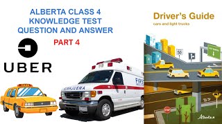 Alberta class 4 knowledge test Question and Answer Part 4 [upl. by Ravilob935]