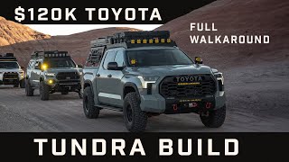 120000 Toyota Tundra Build Walk around [upl. by Charpentier]