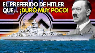 Acorazado Bismarck  La historia del BUQUE INSIGNIA NAZI que tuvo un TRÁGICO FINAL en batalla [upl. by Kermit]