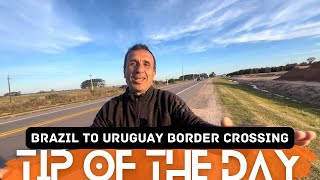 Brazil to Uruguay border at Chuy [upl. by Devitt685]