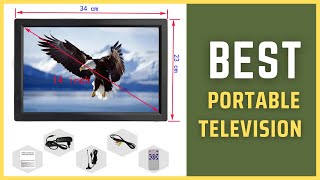 Best Portable Television  LEADSTAR D8 8 Inch Digital Mini Portable TV Review [upl. by Kral]