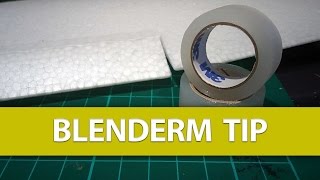 Simple Tip Using Blenderm on RC Model Hinges the RIGHT way [upl. by Wally]