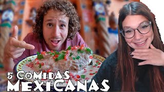 5 comidas mexicanas que DEBES PROBAR  CATDELESPACIO [upl. by Lower]