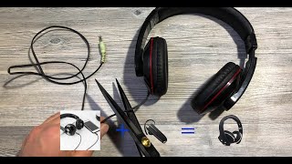 როგორ გავაკეთოთ ბლუთუზ ყურსასმენი  How to make Bluetooth Headphones [upl. by Nonregla]