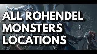 All Rohendel Monsters Locations for Adventurers Tome  Lost Ark [upl. by Leif923]