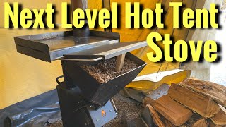 Pellet Stove for Your Hot Tent [upl. by Ecneps]