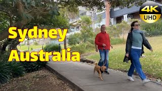 Cremorne Point Wharf to Cremorne Reserve Sydney Australia  Sydney Walking Tour [upl. by Neelia835]