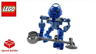 LEGO BIONICLE 8586 Matoran Macku  speed build [upl. by Nesyrb]