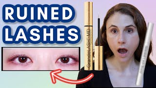 The TRUTH about LASH SERUMS GrandeLASH RevitaLASH Lash Boost Dr Dray [upl. by Isahella691]