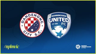 2024 NPLMVIC Round 24 Dandenong City SC v Manningham United Blues FC [upl. by Eirahcaz]