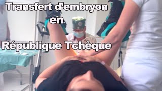 On ma TRANSFÉRÉ un EMBRYON en RÉPUBLIQUE TCHÈQUE Story Time Angie Maman Ép3 FIV en Don dovocyte [upl. by Negroj517]