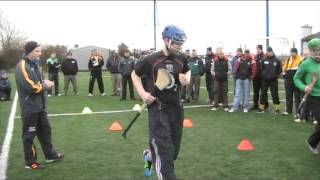 Antrim GAA Running Mechanics with Antrims Hurling Manager Jerry Wallace Practical Part 1 [upl. by Celin]