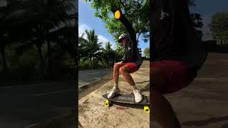 BIG LONGBOARD SLIDE INSIDE LINE [upl. by Hayimas]