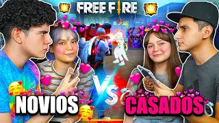 MI NOVIA Y YO NOS ENFRENTAMOS A JOSUE Y PAULINA EN 2 VS 2 EN FREE FIRE  Barbie y TheDonato [upl. by Brookner]