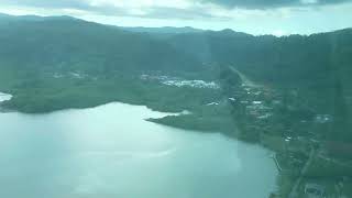 Plane Landing in Golfito Airport  Aeropuerto de Golfito [upl. by Innaig]