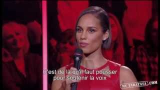 Alicia Keys  Interview  Live On Taratata Nov 2012 [upl. by Isawk]