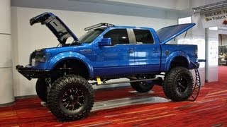 TruXedo F150 WalkAround at SEMA 2012 [upl. by Jollanta]