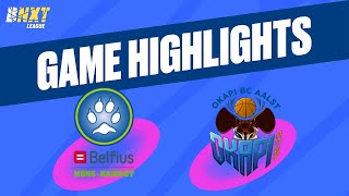 Belfius MonsHainaut vs Okapi Aalst  Game Highlights [upl. by Ardnaxela]