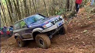 NISSAN PATROL GR Y61 30 BMW 37quot CORTAFUEGOS EXTREMO RUTA POLA DE ALLANDE 2019 [upl. by Ainimreh]