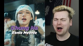 TRIUMPHANT RETURN CHUNG HA 청하  EENIE MEENIE Feat 홍중ATEEZ Official Music Video Reaction [upl. by Ciccia401]