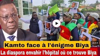 URGENT🚨 la diaspora envahir la chambre dhôpital ou ce trouve Paul Biya  Kamto face à lénigme Biya [upl. by Netnerb]