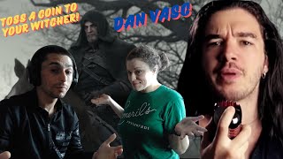 GF REACTS TO DAN VASC  Toss A Coin to Your Witcher Official Metal Cover EVFAMILYS REACTION [upl. by Chae]