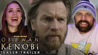 Obi Wan Kenobi  Official Teaser Trailer REACTION amp REVIEW  2022 Ewan McGregor  Disney [upl. by Pamelina124]